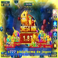 c777 plataforma de jogos